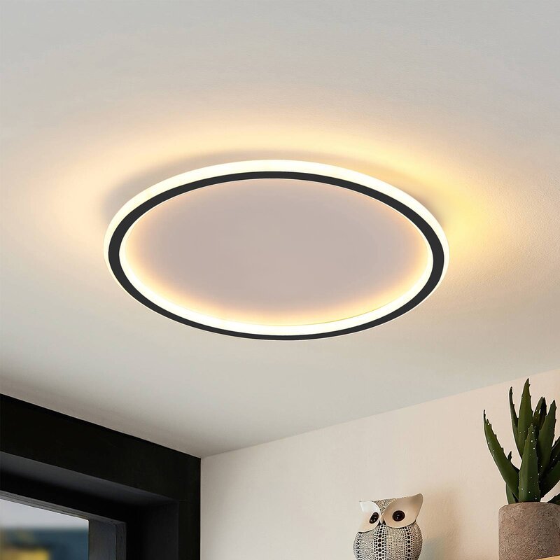 Varin Flush Mount Ceiling Light Modern LED Round-Neutral Decor