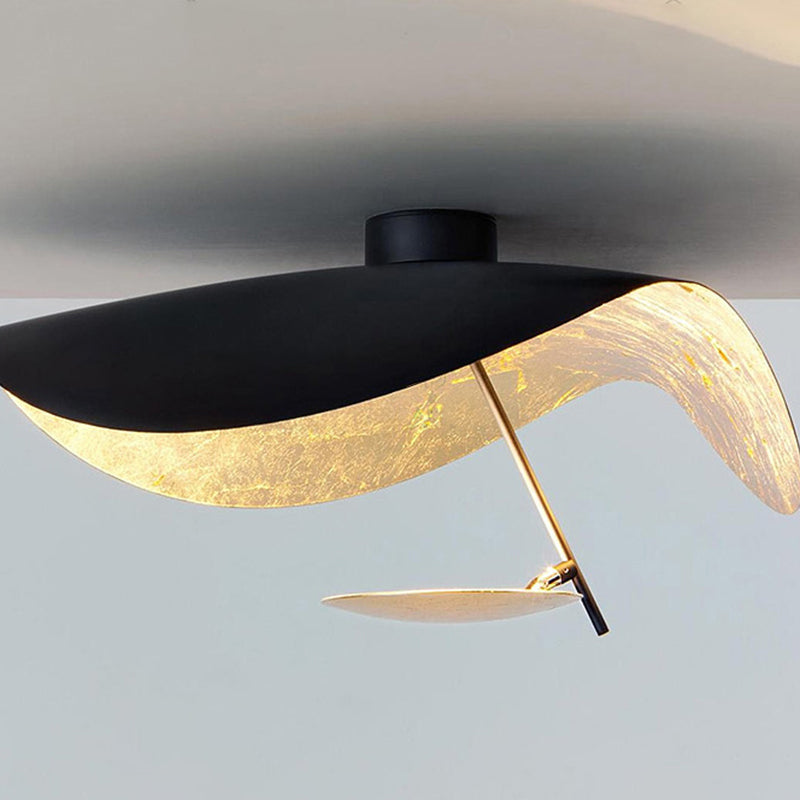 Maleres Pendant Light 3 Colour, Gold Foil Pendant Lights
