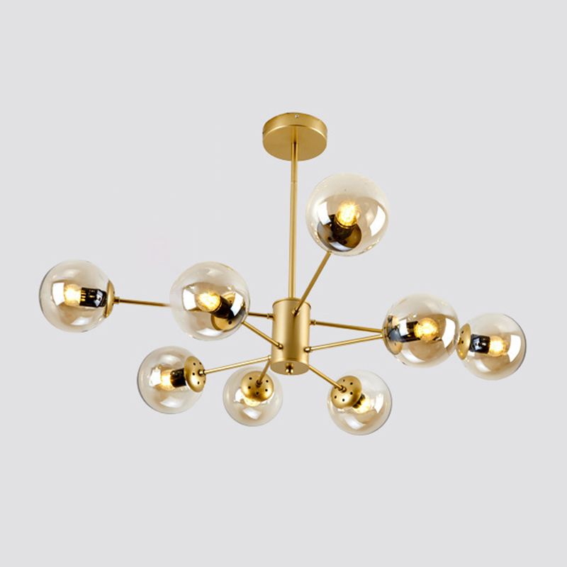 Cipilel Designer Simple Nordic Pendant Light, Black/Gold