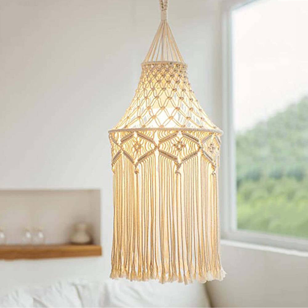 Dasemel Pendant Light, 7 Style, Cotton Rope
