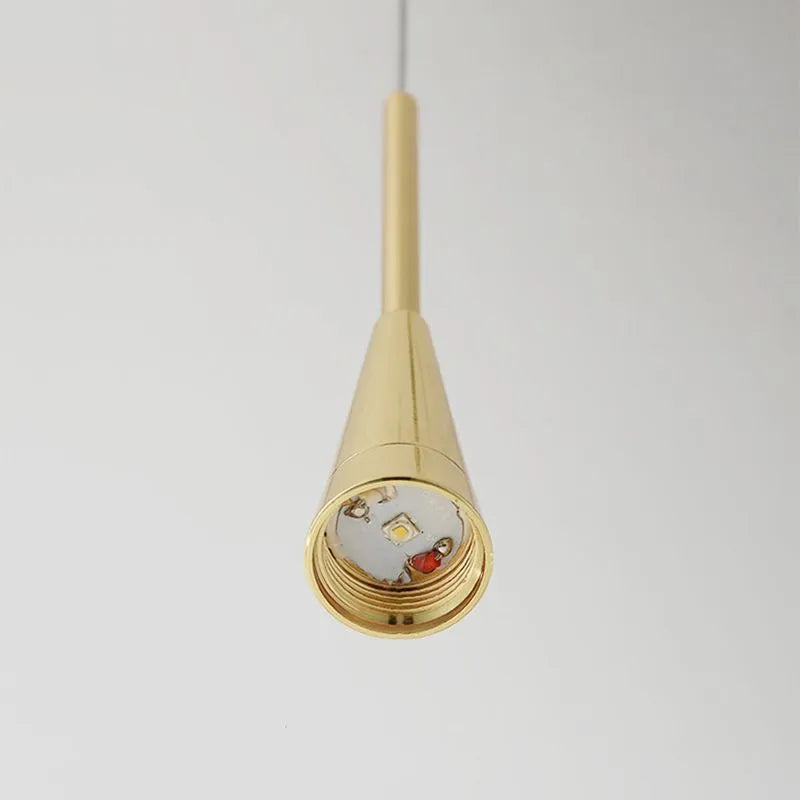 Orlith Pendant Light Gold Crystal-Neutral Decor