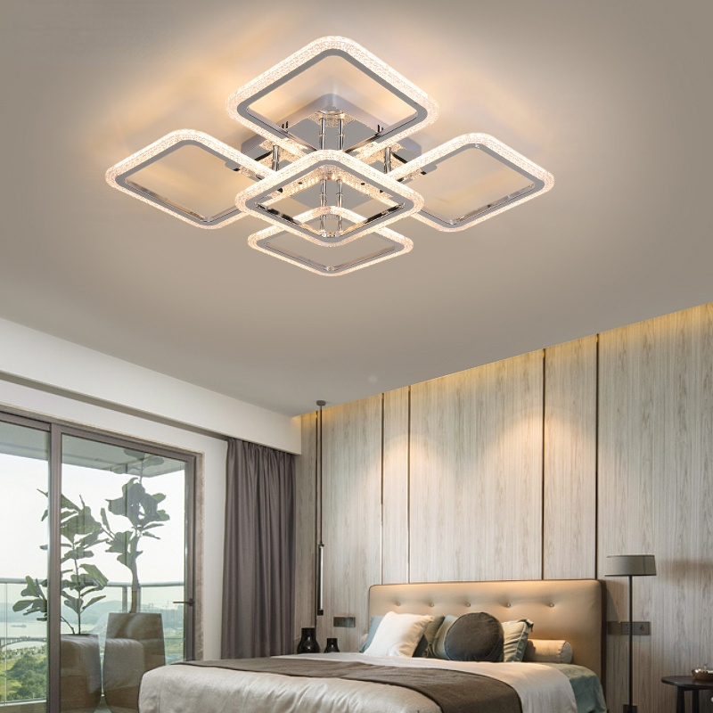 Kemukod Modern Square Flush Mount Ceiling Light
