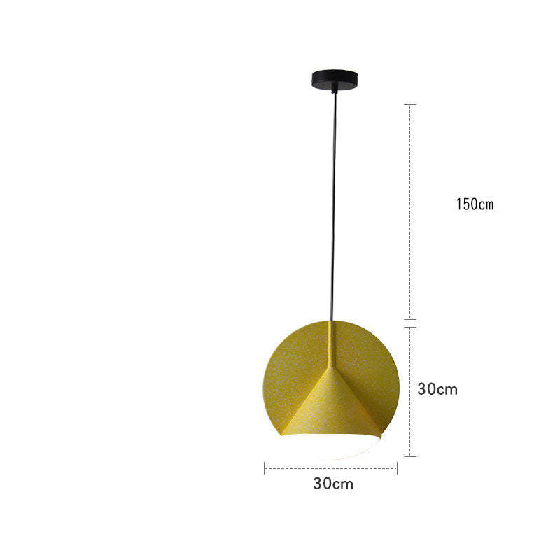 Putudot Modern LED Colorful Shade Hanging Pendant Light
