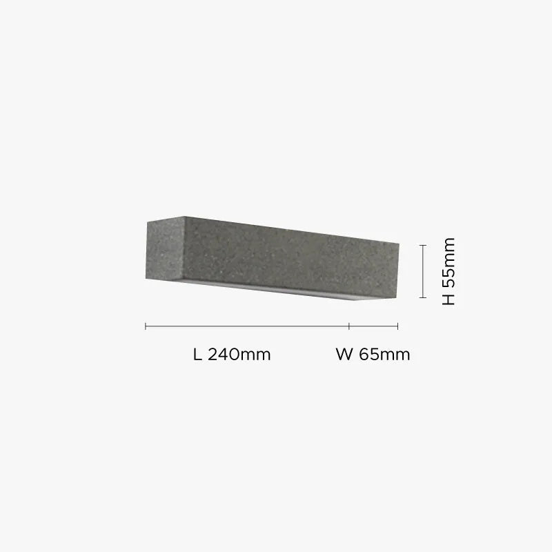 Davel LED Outdoor Wall Lamp, Black & White-Neutral Decor
