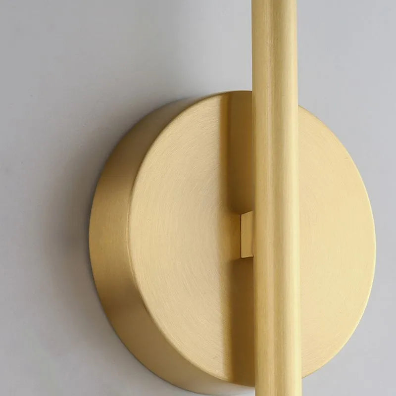 Dorina Wall Lamp Modern Linear &Silica Gel Gold-Neutral Decor