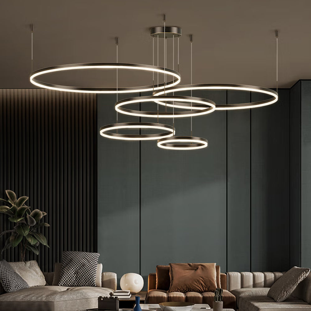 Sorexen Pendant Light Tir-Circle Liner-Neutral Decor