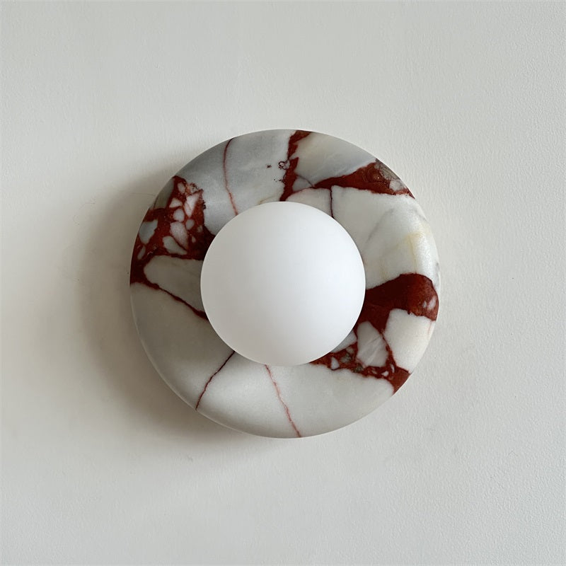 Notivuru Marble Indoor Wall Sconce