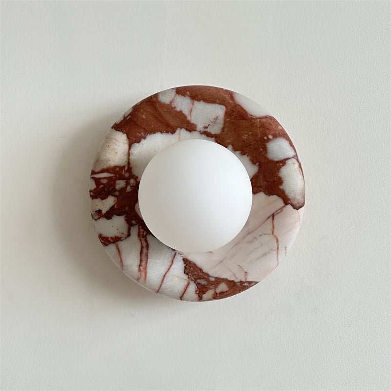 Notivuru Marble Indoor Wall Sconce