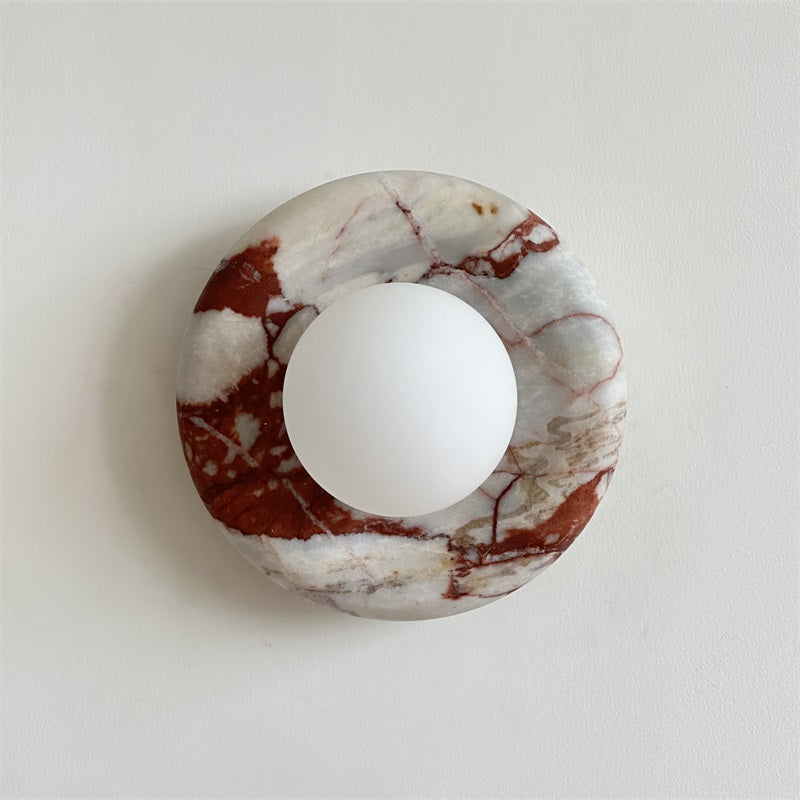 Notivuru Marble Indoor Wall Sconce