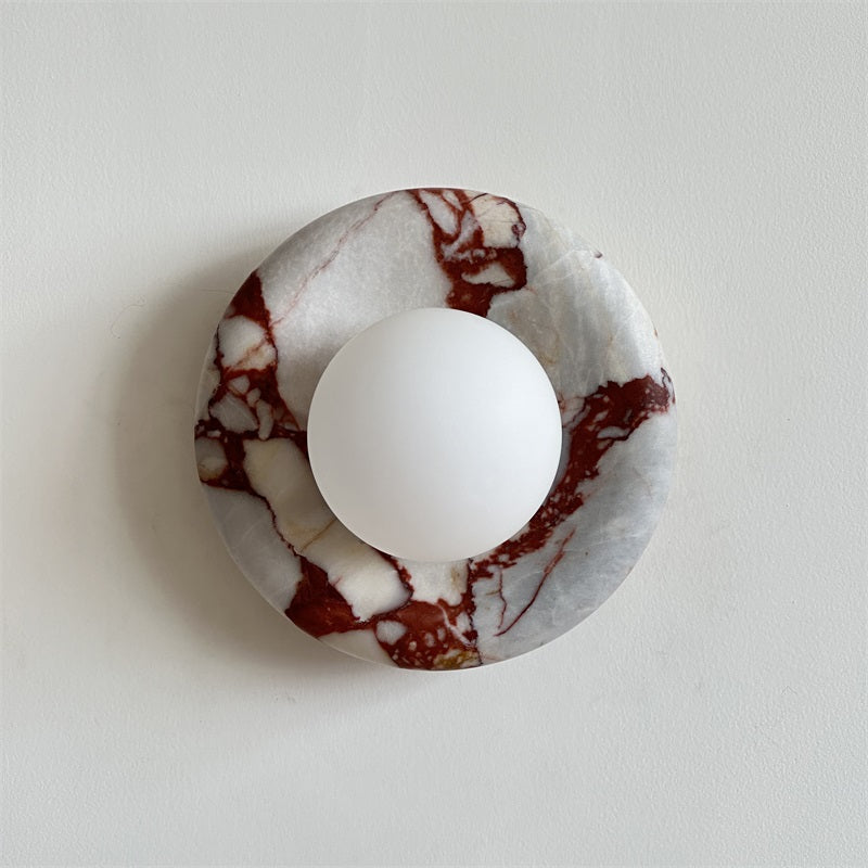 Notivuru Marble Indoor Wall Sconce