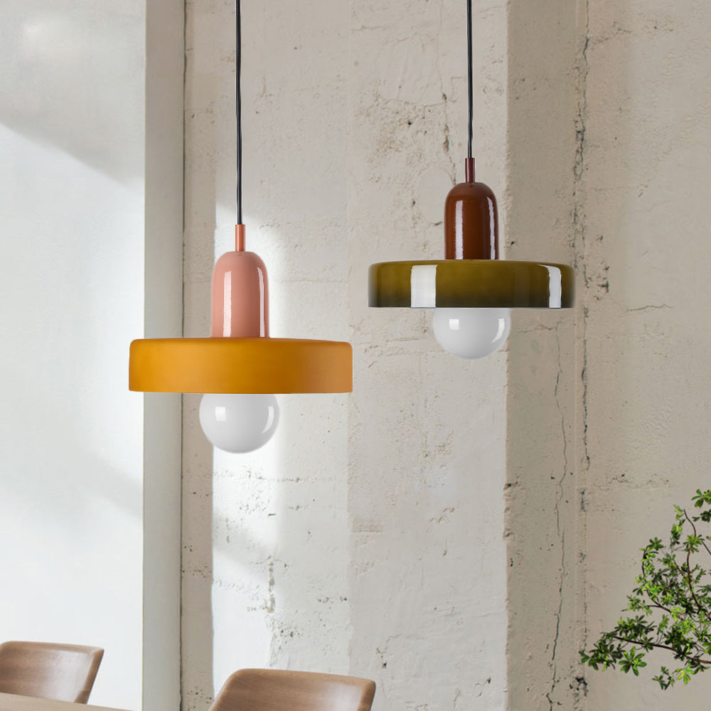 Cavien Pendant Light Vintage Glass-Neutral Decor