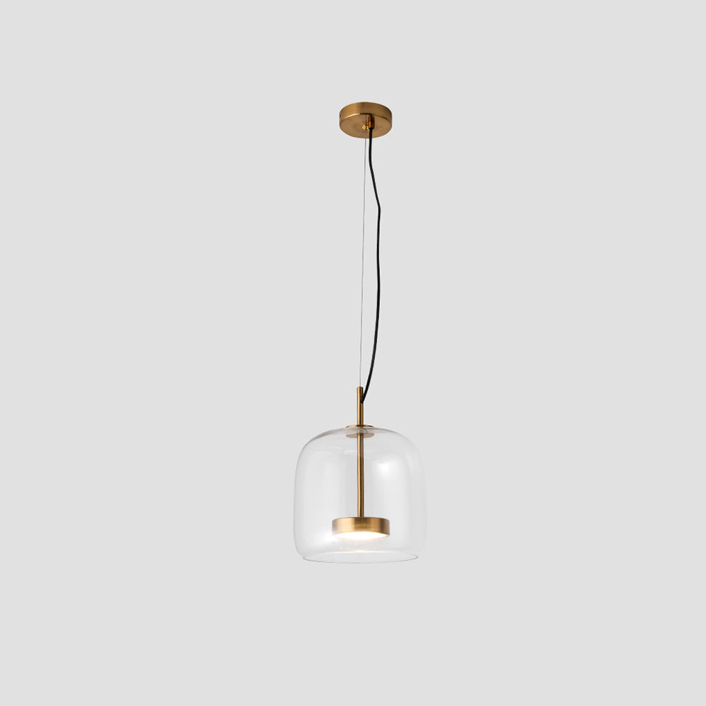 Lioren Pendant Light Morden Glass Clear/Smoky/Amber-Neutral Decor