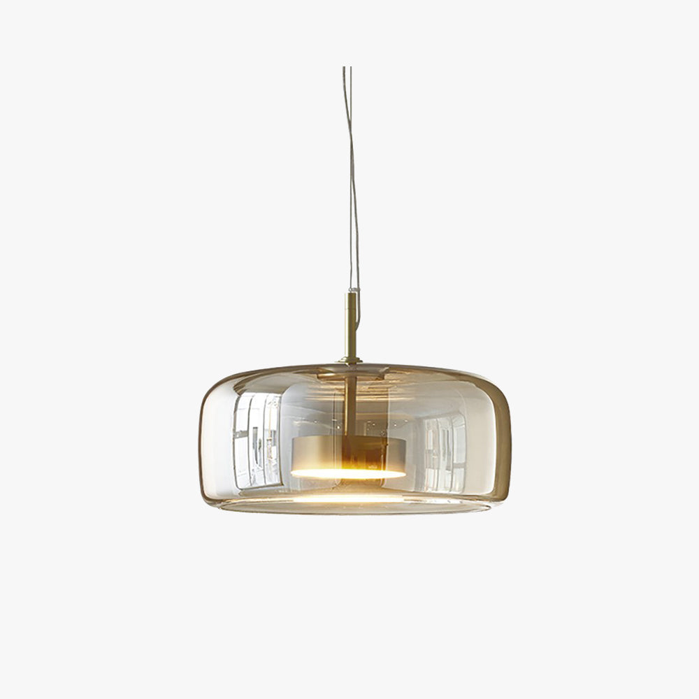 Lioren Pendant Light Morden Glass Clear/Smoky/Amber-Neutral Decor