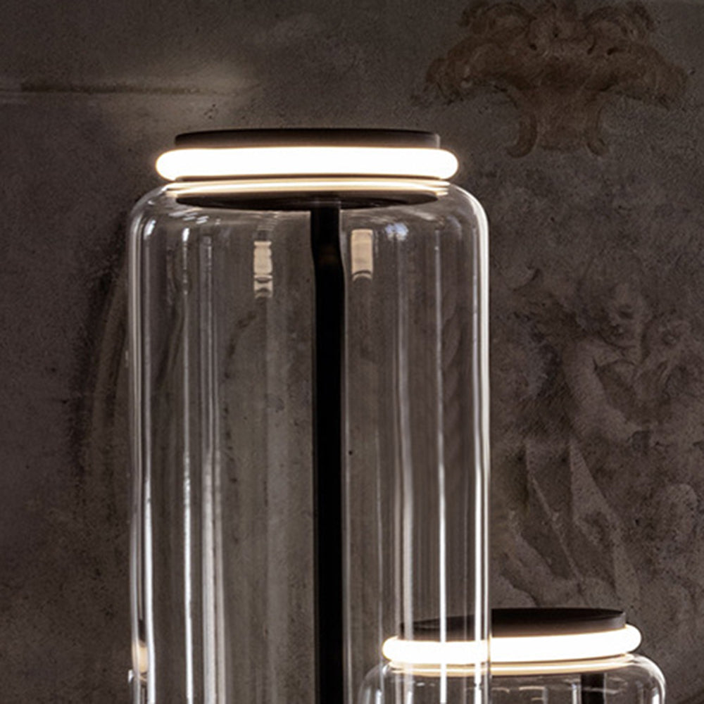 Kanedum Minimalist Combination Glass Pendant Light, Clear