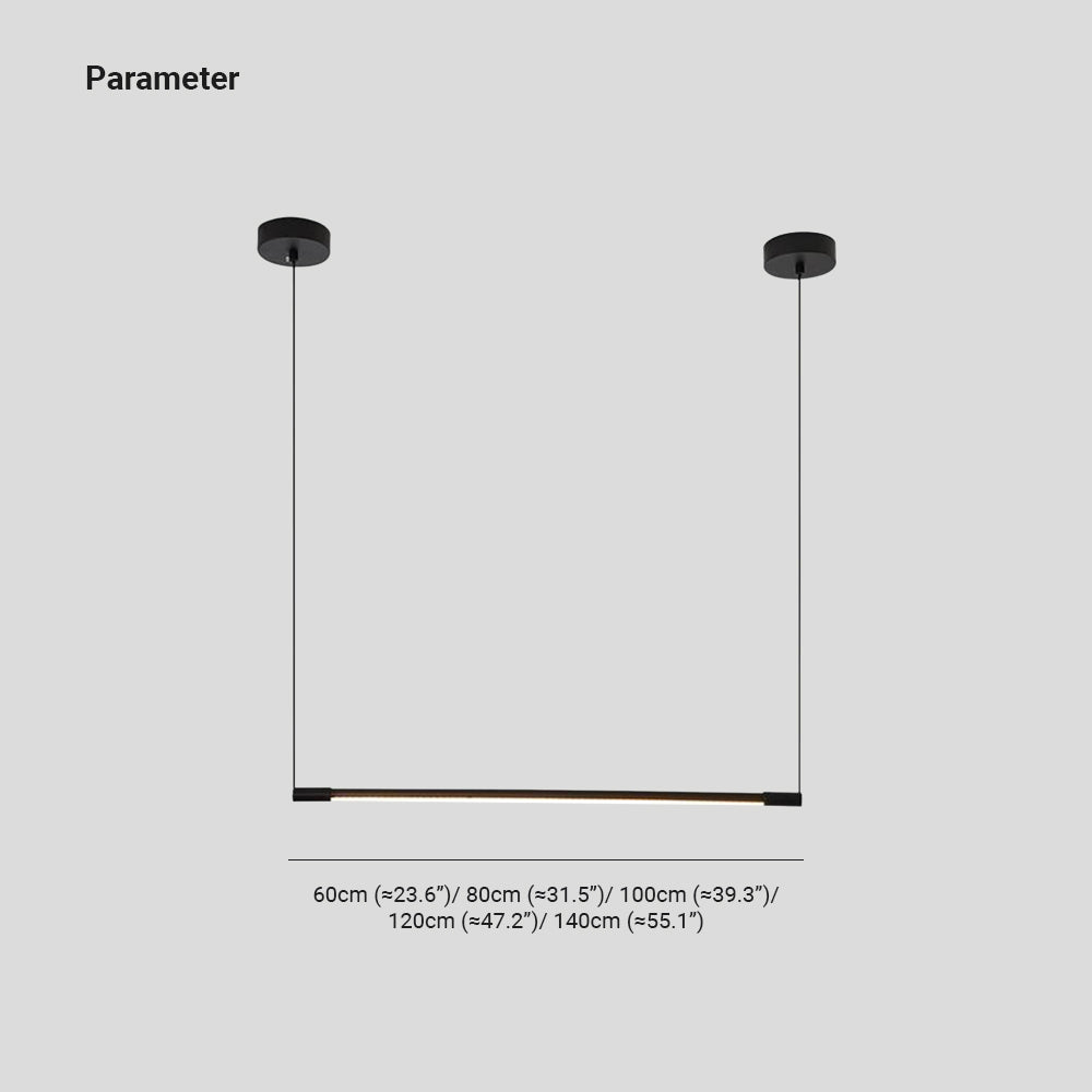 Miren Pendant Light Minimalist Linear Black-Neutral Decor