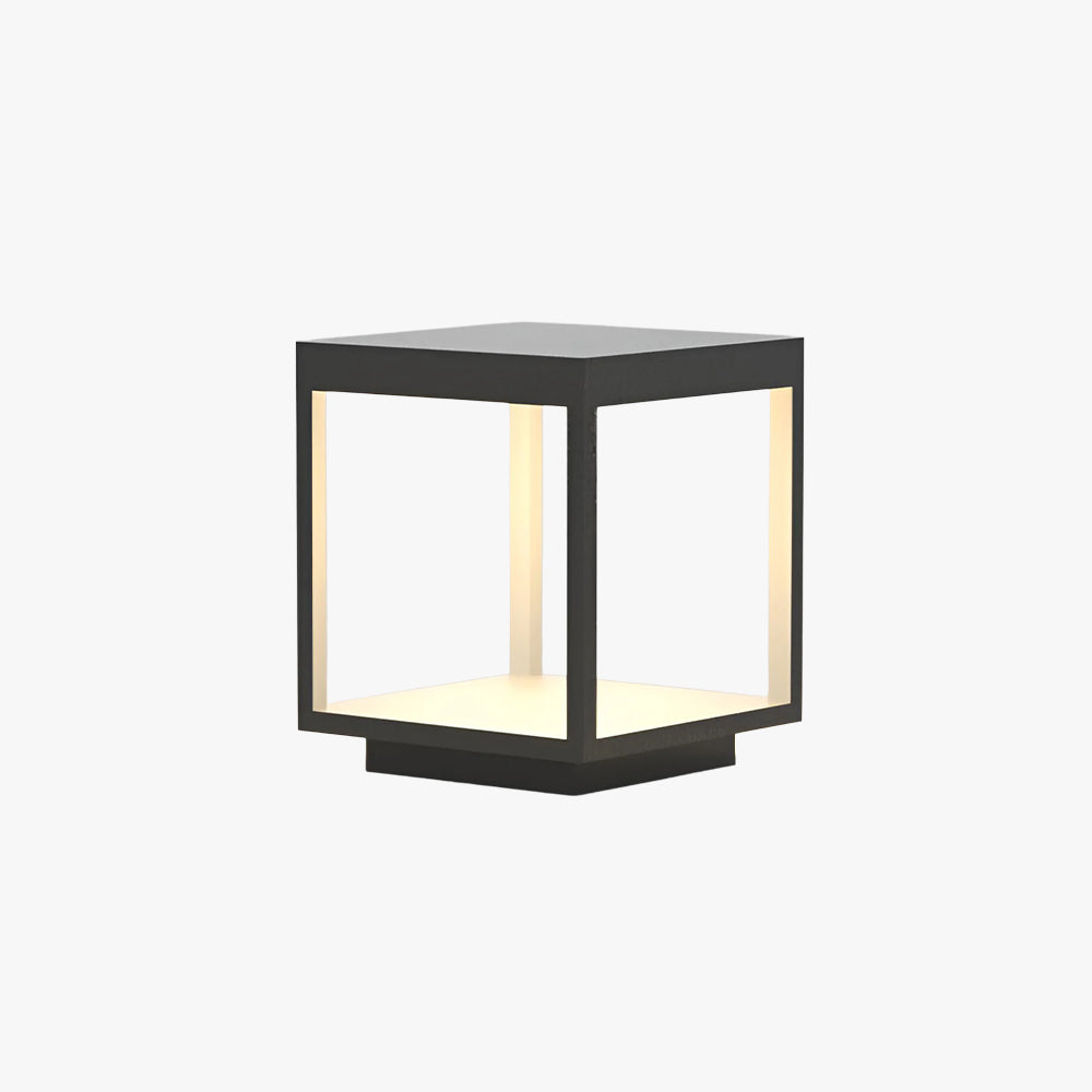 Napusom Contemporary Solar Rechargeable Outdoor Floor Lamp