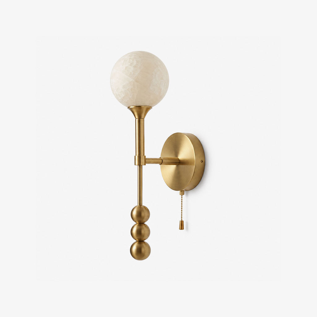 Brisstone Alabaster Wall Sconce