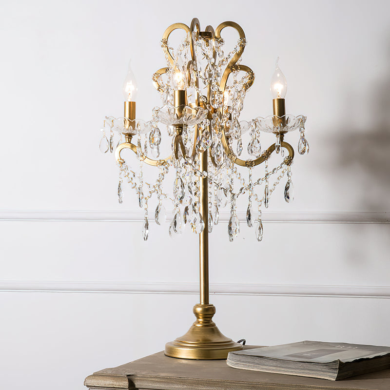 Elyineria Crystal Table Lamp