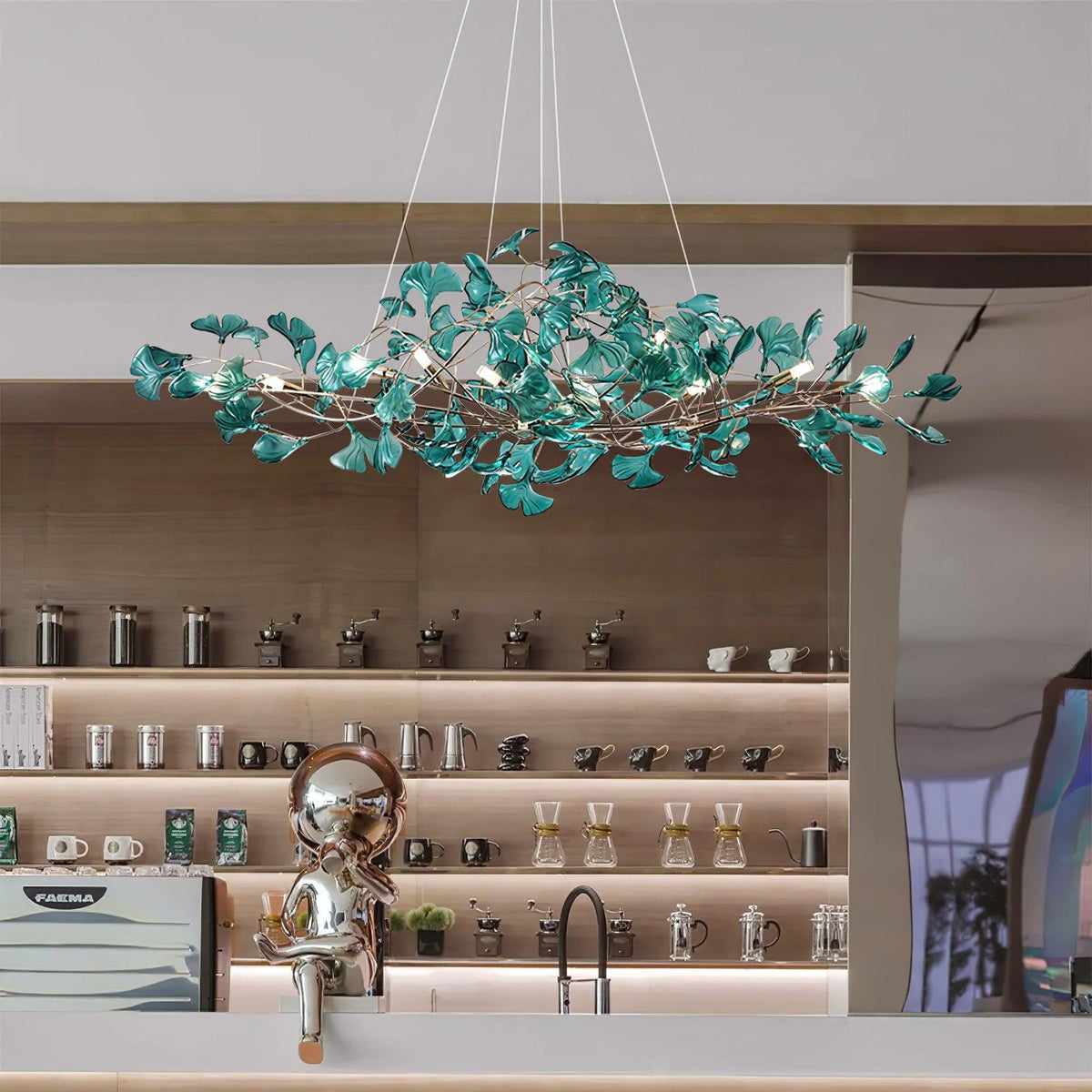 Pinerus Ginkgo Chandeliers