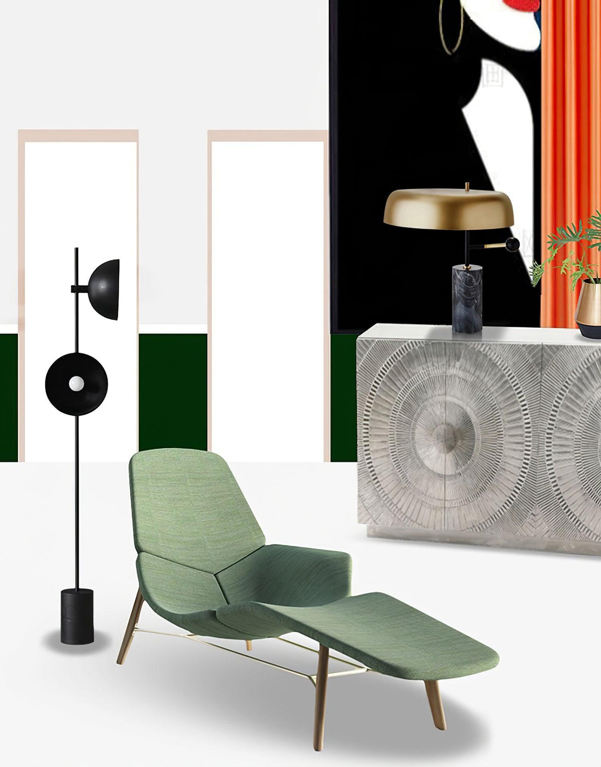 Vovena Marble Table Lamp