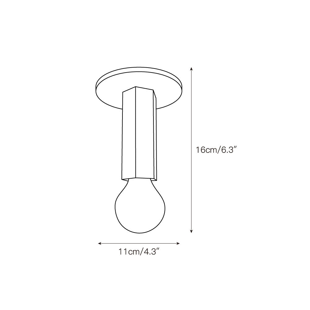 Lumareon Flush Mount Ceiling Lamp