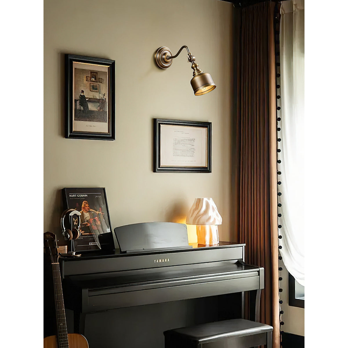 Orelelenne Gooseneck Wall Lamp