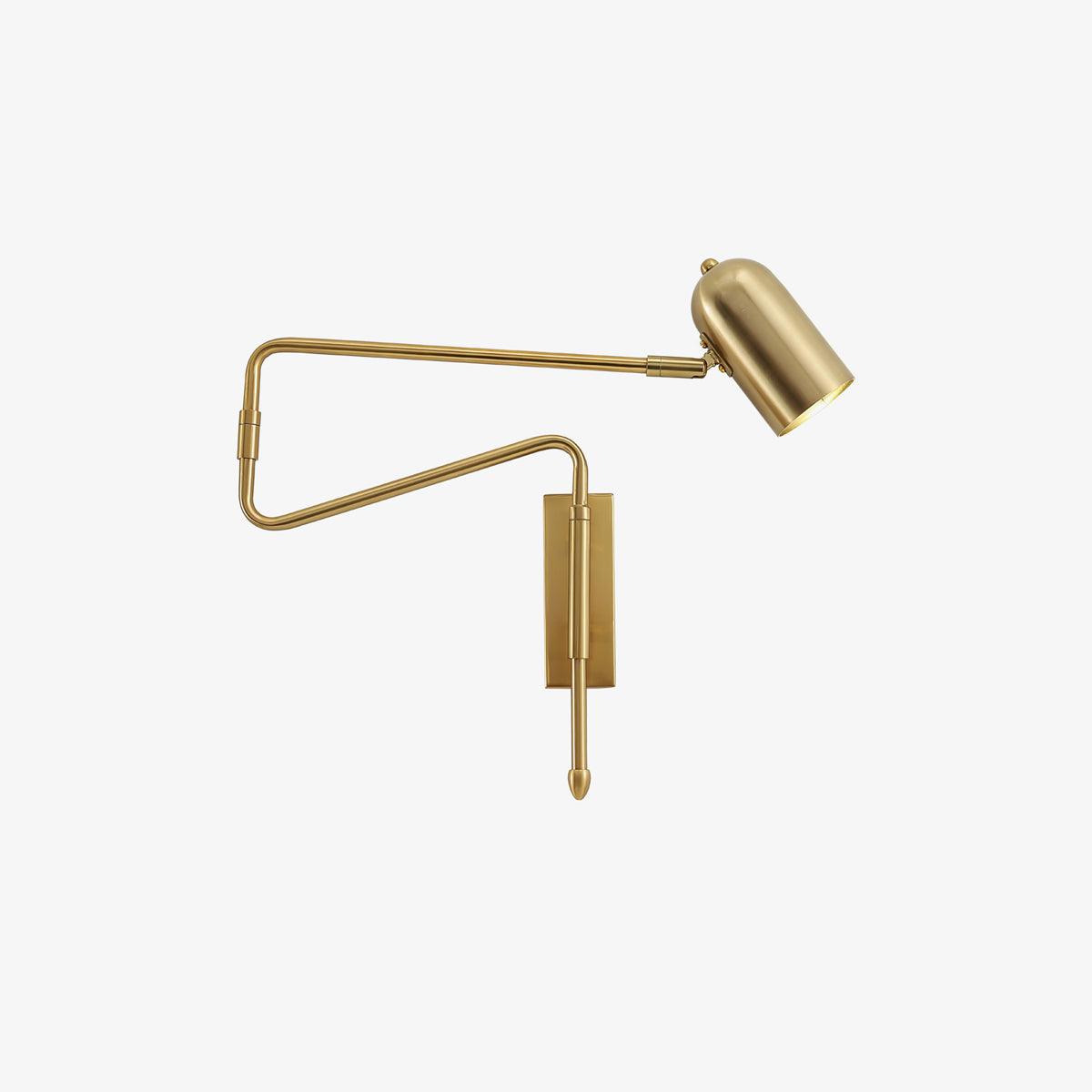 Nox Adjustable Arm Plug In Wall Lamp