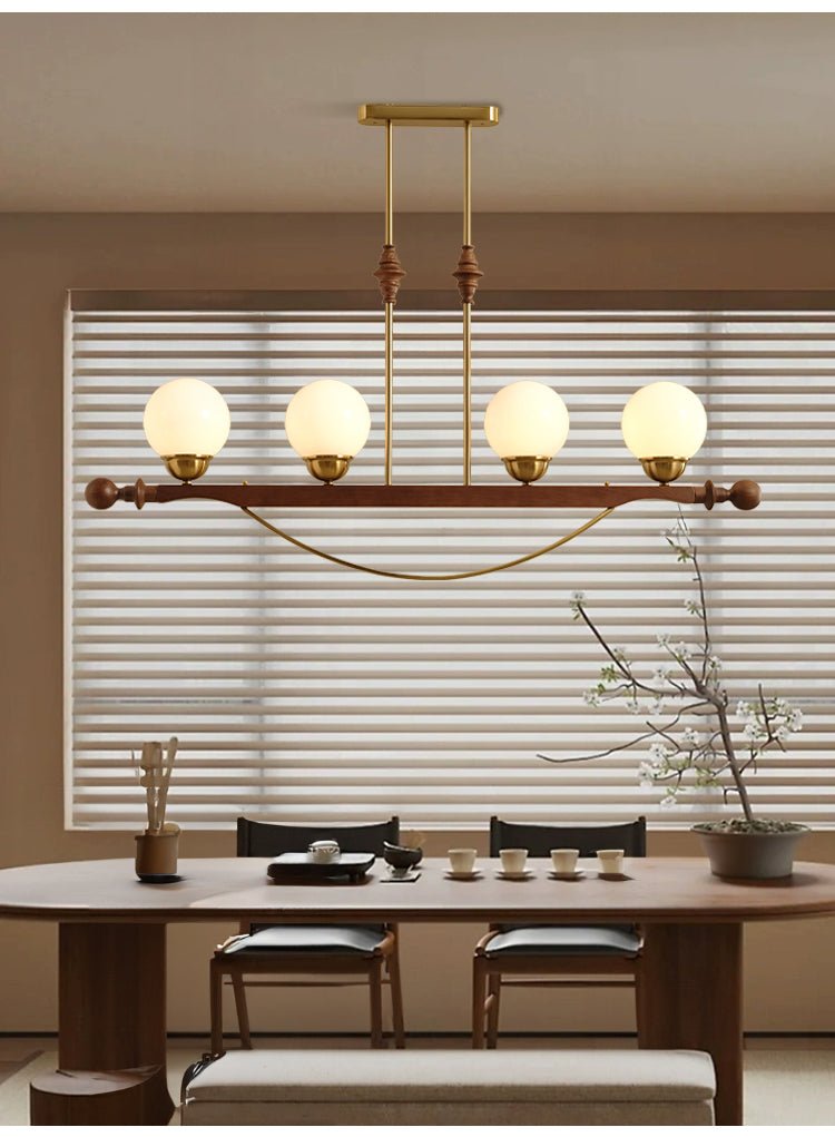 Adorned Linear Chandelier
