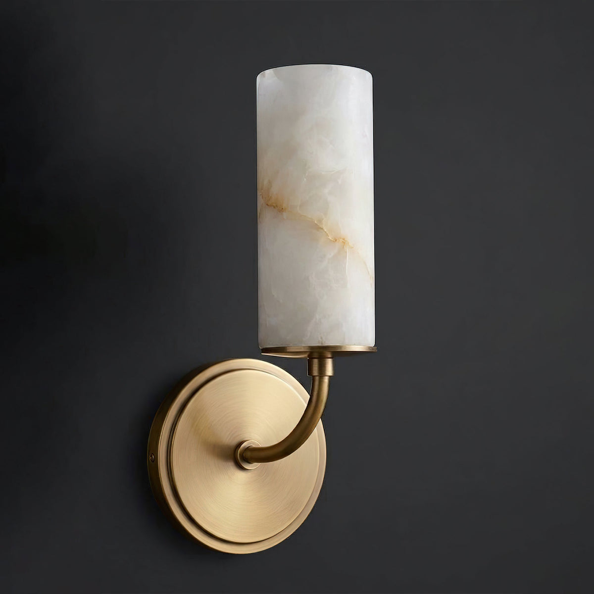 Dovenhurst Alabaster Wall Sconce