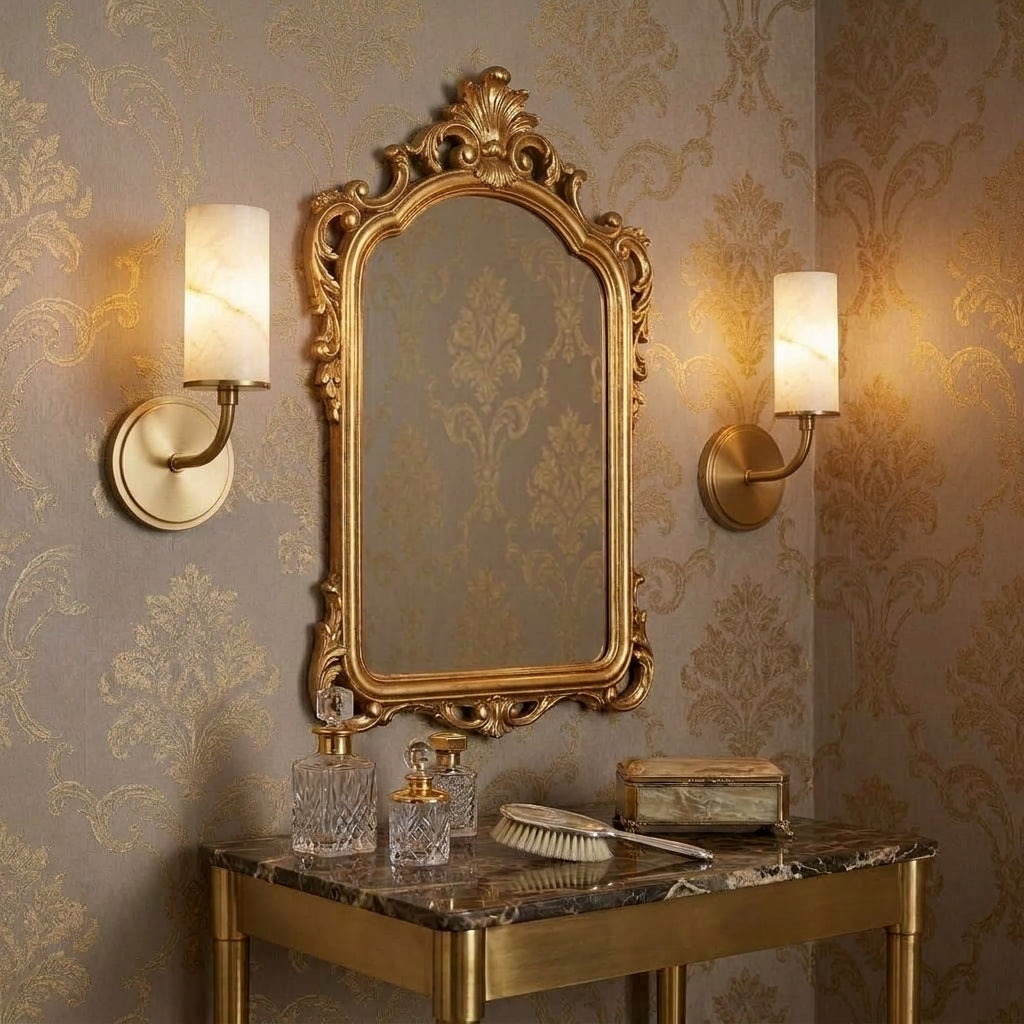 Dovenhurst Alabaster Wall Sconce