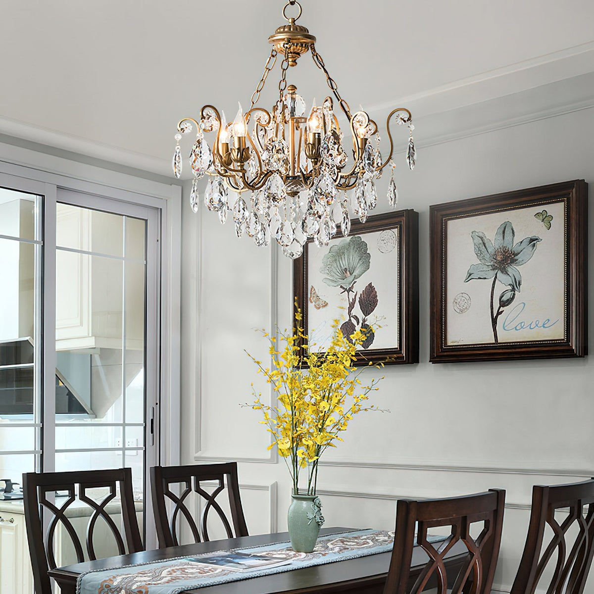 Selinine Crystal Chandelier