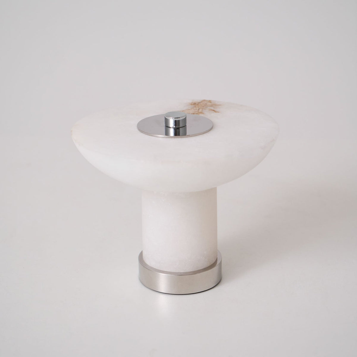Eurnoran Mushroom Shaped Alabaster Table Lamp