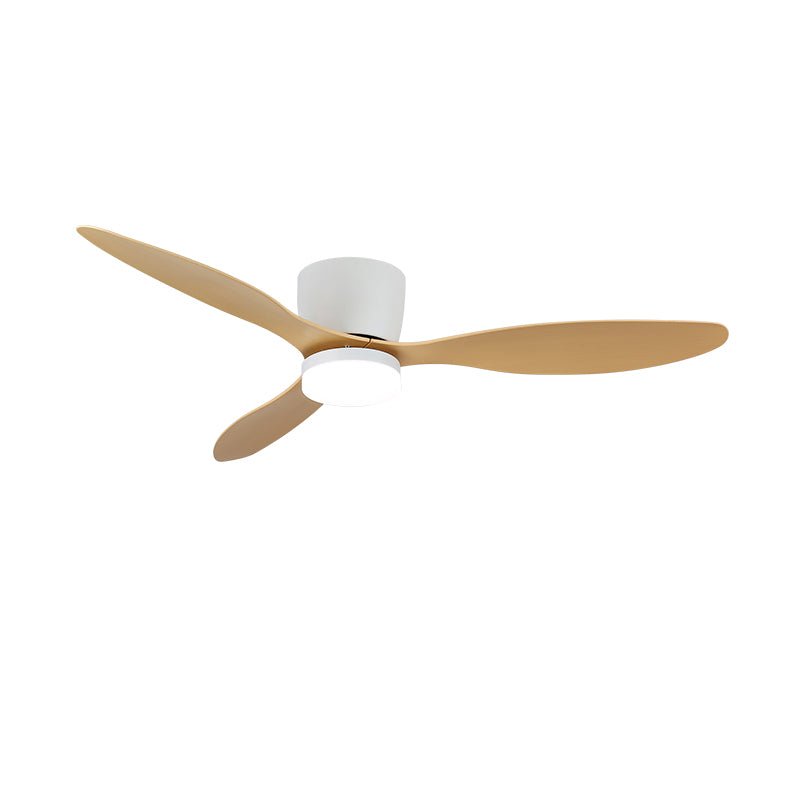 Brinor Minimalist Wood Ceiling Fan Light