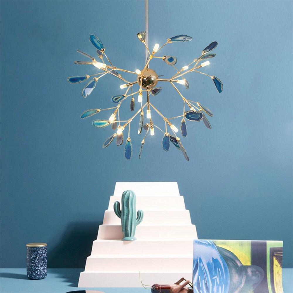 Romimul Chandelier Colorful Branching