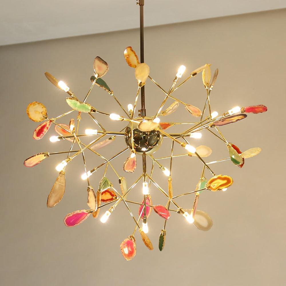 Romimul Chandelier Colorful Branching