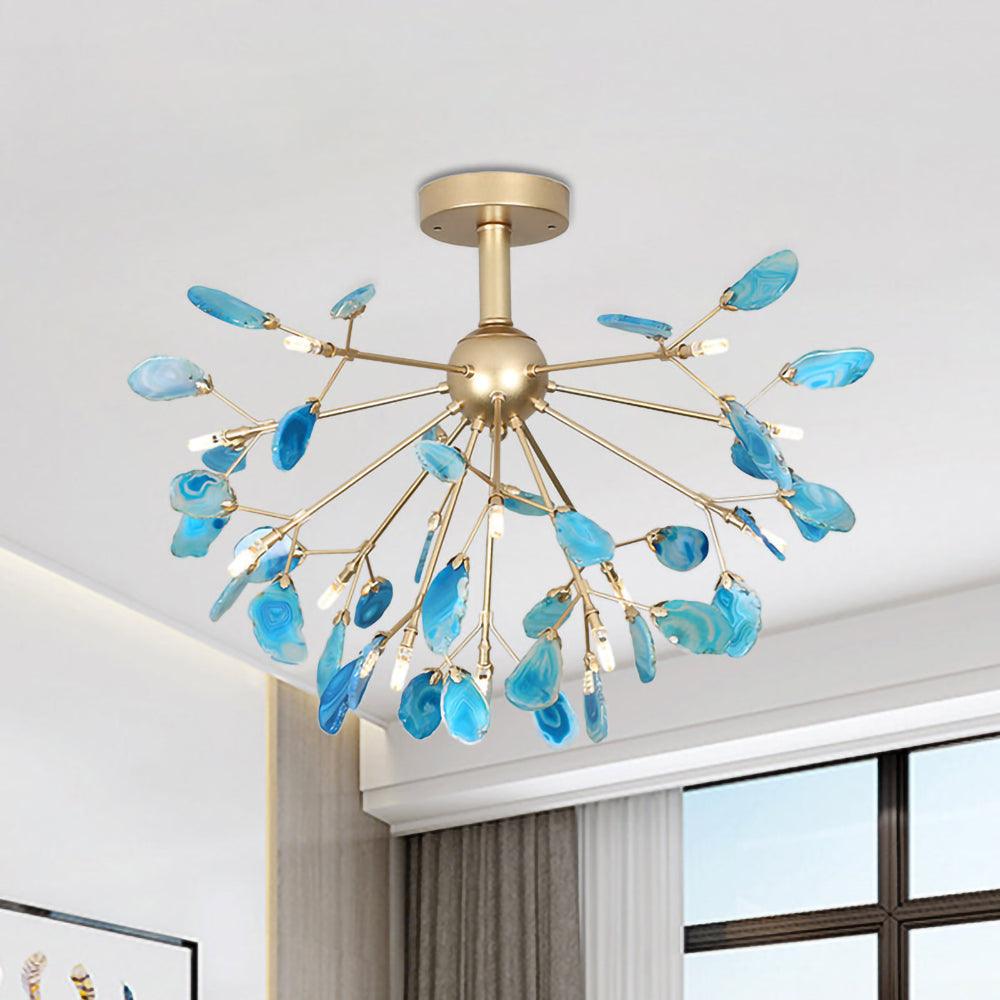 Romimul Chandelier Colorful Branching