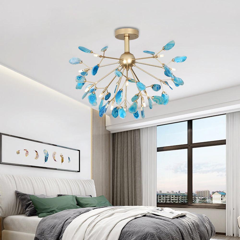 Romimul Chandelier Colorful Branching