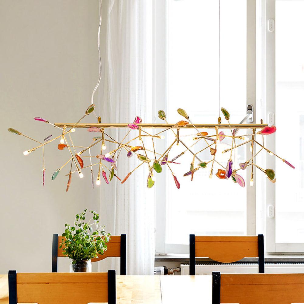 Romimul Chandelier Colorful Branching