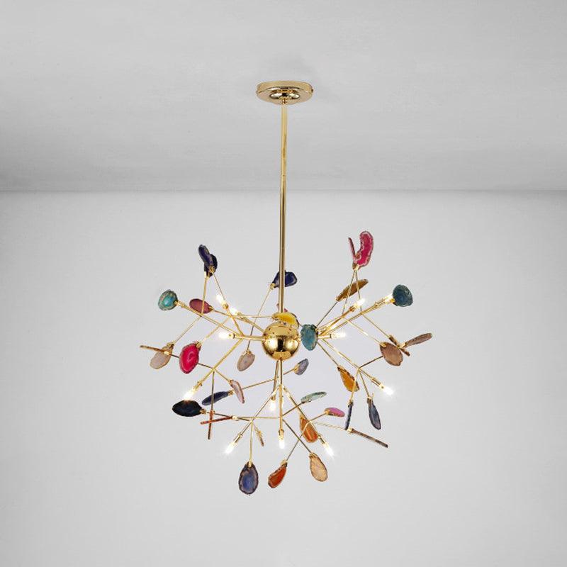Romimul Chandelier Colorful Branching
