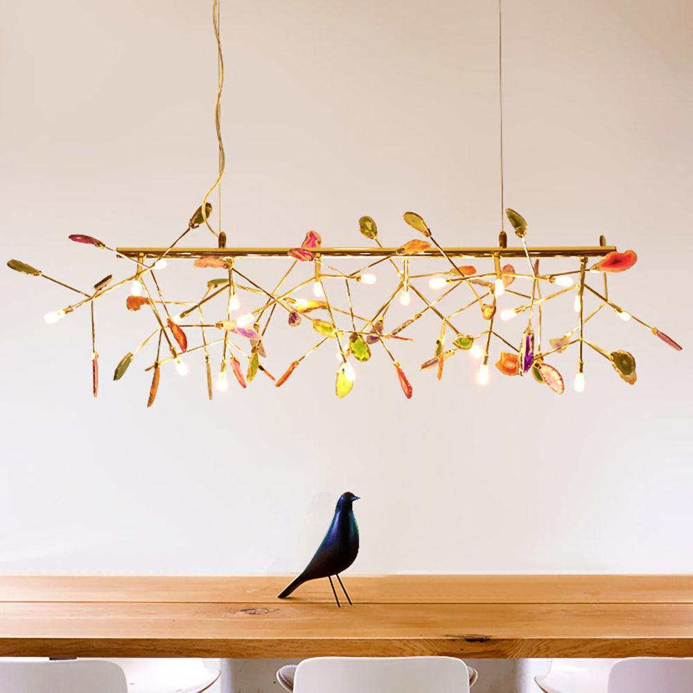 Romimul Chandelier Colorful Branching