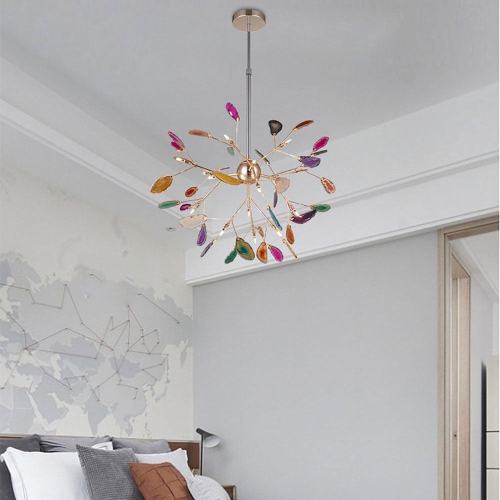 Romimul Chandelier Colorful Branching
