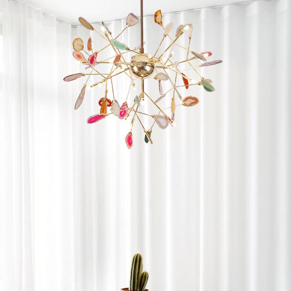 Romimul Chandelier Colorful Branching