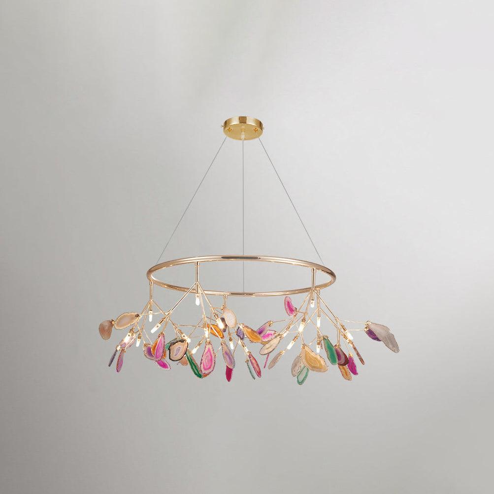 Romimul Chandelier Colorful Branching