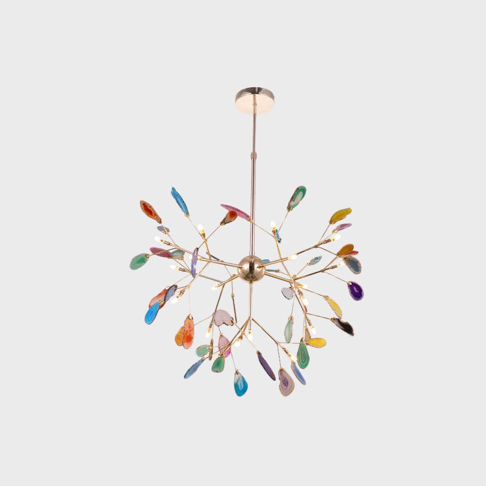 Romimul Chandelier Colorful Branching