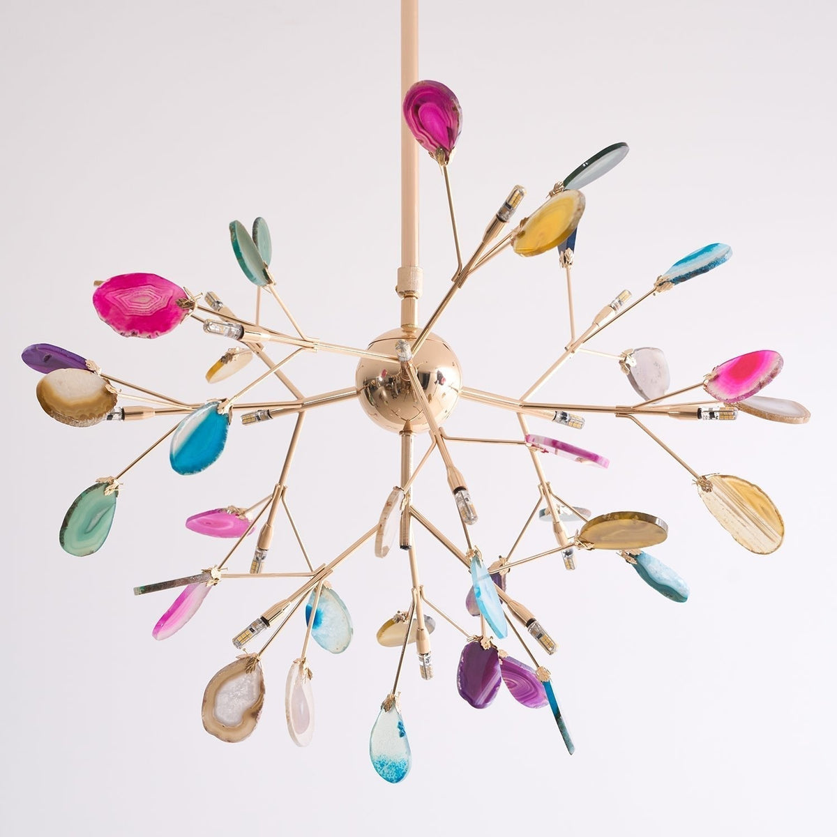 Romimul Chandelier Colorful Branching