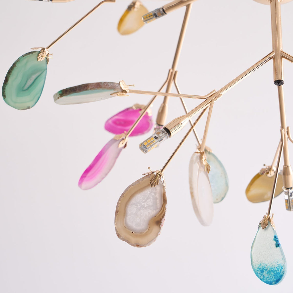 Romimul Chandelier Colorful Branching