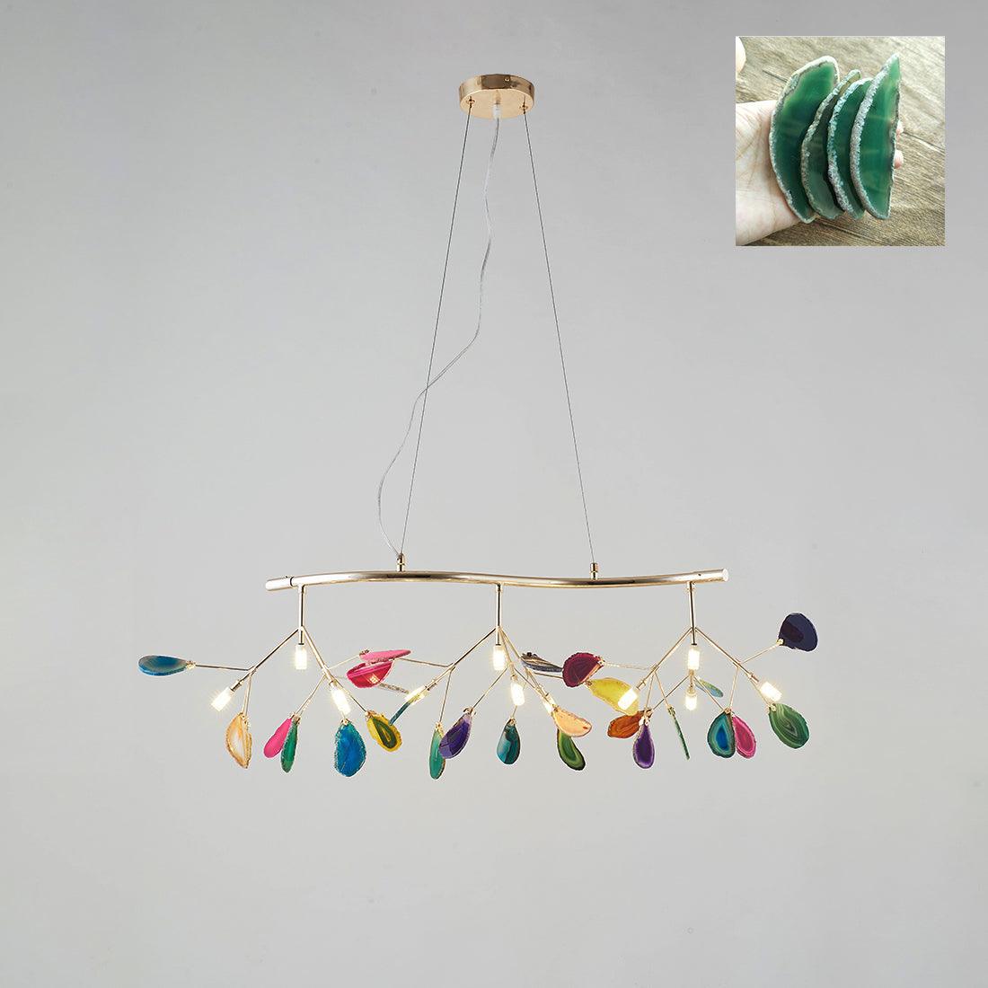 Romimul Chandelier Colorful Branching