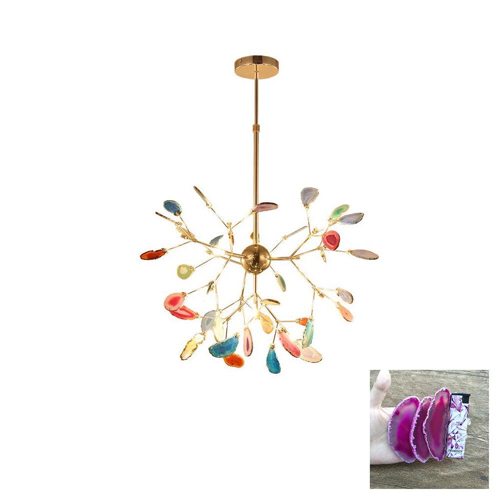 Romimul Chandelier Colorful Branching