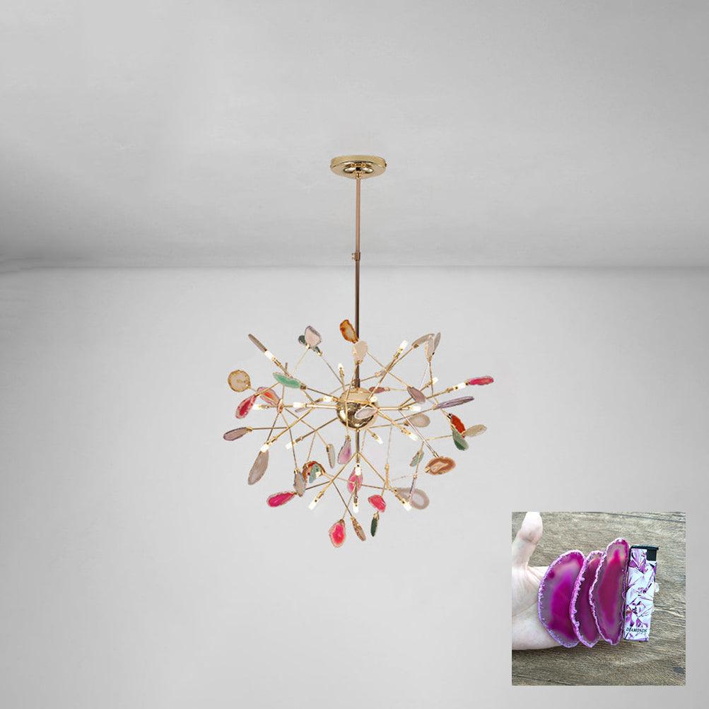 Romimul Chandelier Colorful Branching