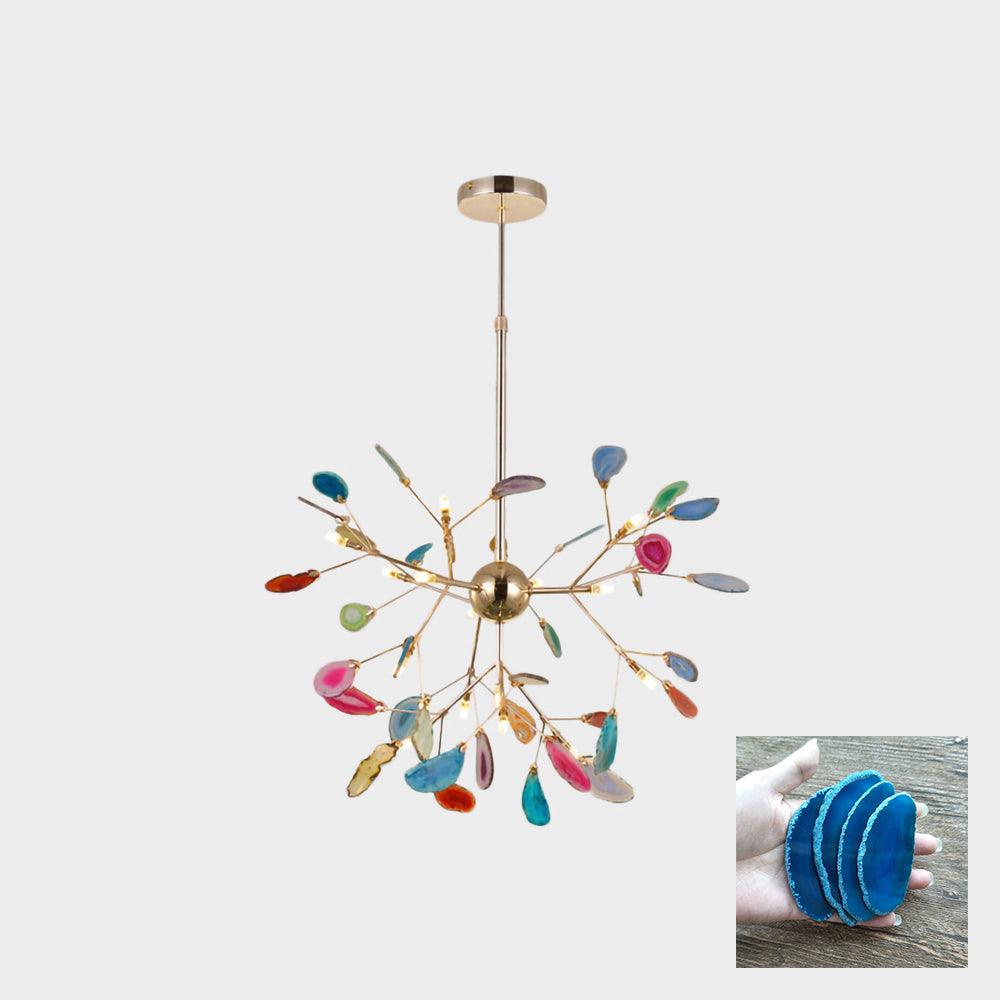 Romimul Chandelier Colorful Branching
